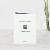 素晴らしい青鷲のサンキューカード サンキューカード (裏面)