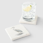 素晴らしい青鷲の芸術の石のコースター ストーンコースター (横)