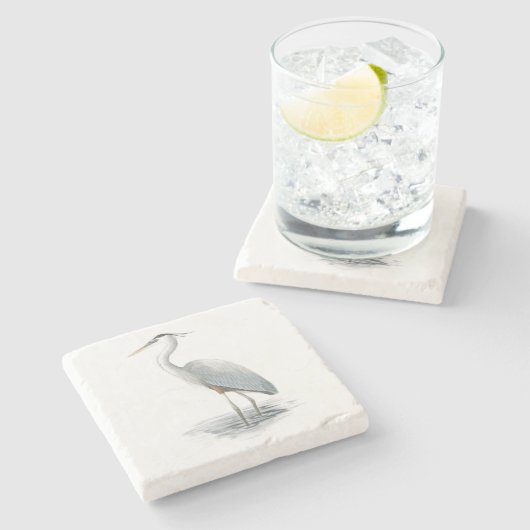 素晴らしい青鷲の芸術の石のコースター ストーンコースター (横)