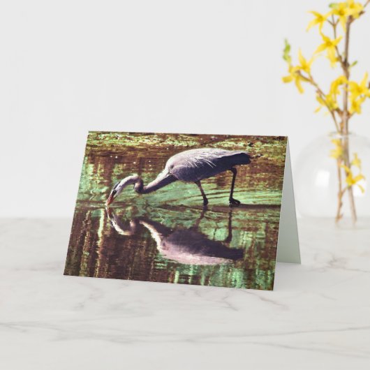 素晴らしい青鷲の誕生日 カード (黄色い花)