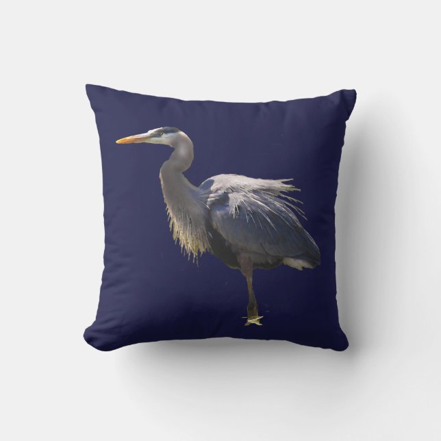 素晴らしい青鷲の鳥の屋外の枕 アウトドアクッション (正面)