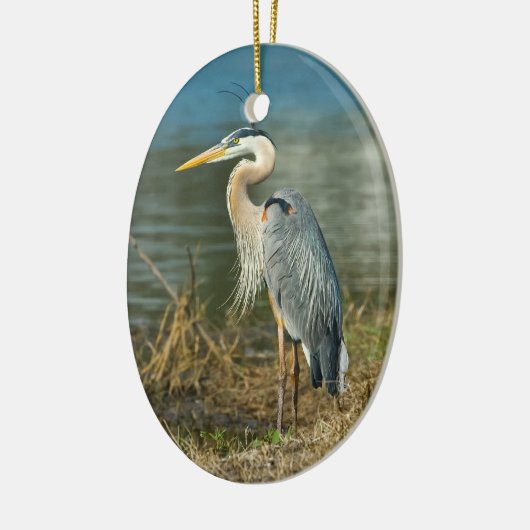 素晴らしい青鷲の鳥の野性生物のオーナメント セラミックオーナメント (左)