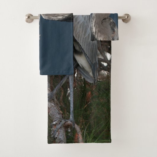 素晴らしい青鷲の鳥の野性生物のBathタオルセット バスタオルセット (インサイチュ)