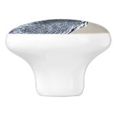 素晴らしい青鷲の鳥の野性生物動物のノブ セラミックノブ (側面)