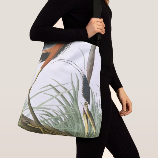 素晴らしい青鷲の鳥のAudubonの野性生物のトートバック クロスボディバッグ (クローズアップ)