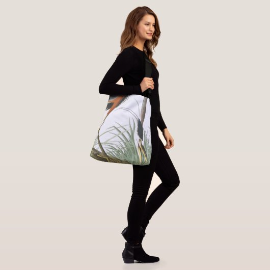 素晴らしい青鷲の鳥のAudubonの野性生物のトートバック クロスボディバッグ (モデル)