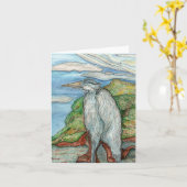 "素晴らしい青鷲"の挨拶状 カード (黄色い花)