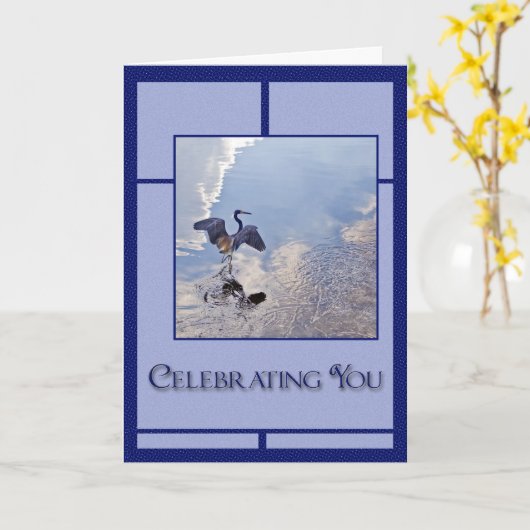 素晴らしい青鷲 カード (黄色い花)