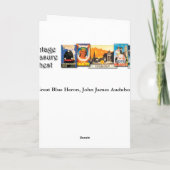 素晴らしい青鷲、ジョン・ジェームズ・オーデュボン カード (裏面)