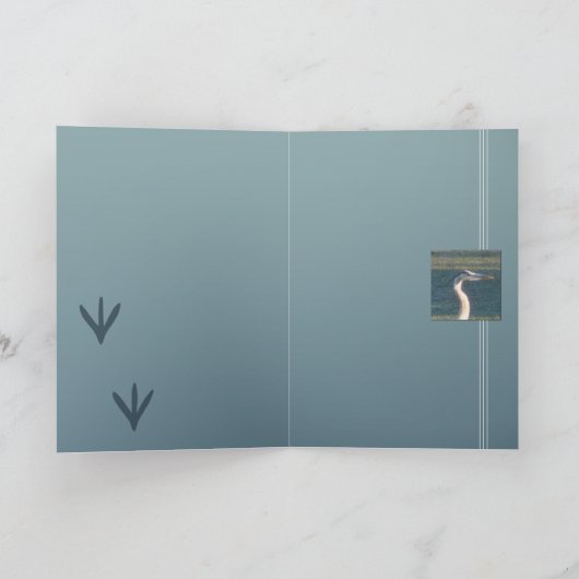 素晴らしい青 カード (内部)