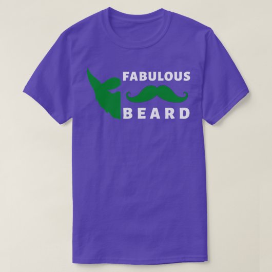 素晴らしい顎ひげ2 Tシャツ (デザイン正面)