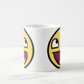 素晴らしい顔のマグ コーヒーマグカップ (中央)