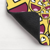 素晴らしい顔の攻撃! マウスパッド (コーナー)