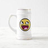 素晴らしい顔の素晴らしい顔 ビールジョッキ (左)