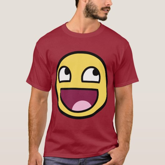 素晴らしい顔の素晴らしい顔 Tシャツ (正面)