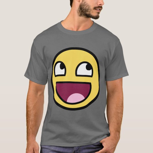 素晴らしい顔の素晴らしい顔 Tシャツ (正面)