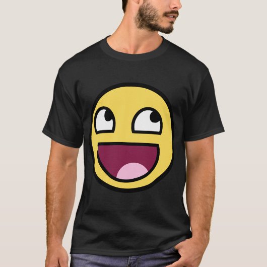 素晴らしい顔の素晴らしい顔 Tシャツ (正面)