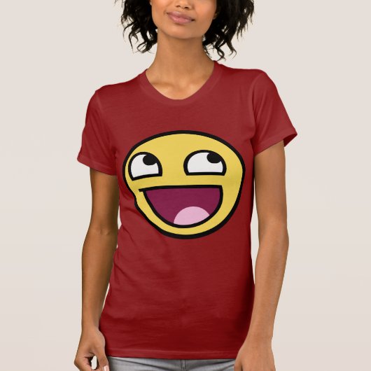 素晴らしい顔の素晴らしい顔 Tシャツ (正面)