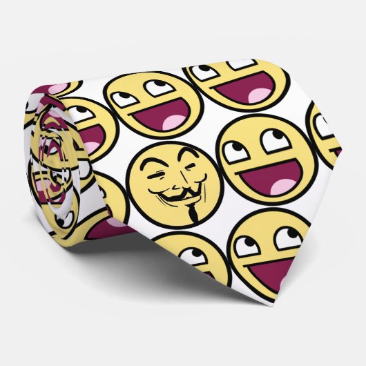 素晴らしい顔 ネクタイ (ロール)