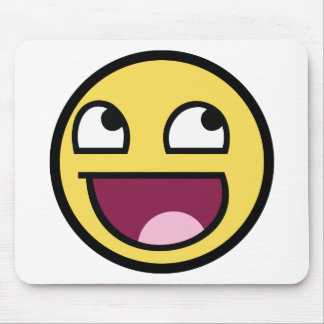 素晴らしい顔 マウスパッド