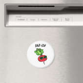 素晴らしい風のおもしろい野菜ダイコン マグネット (インサイチュ (食洗機))