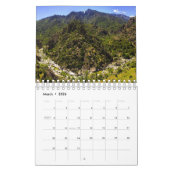 素晴らしい風景2ページ、小さな白いカレンダー カレンダー (3月 2026)