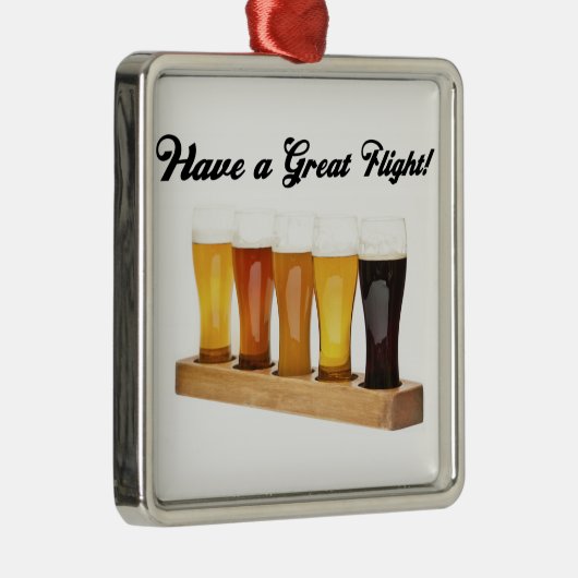 素晴らしい飛行を持って下さい メタルオーナメント (右)