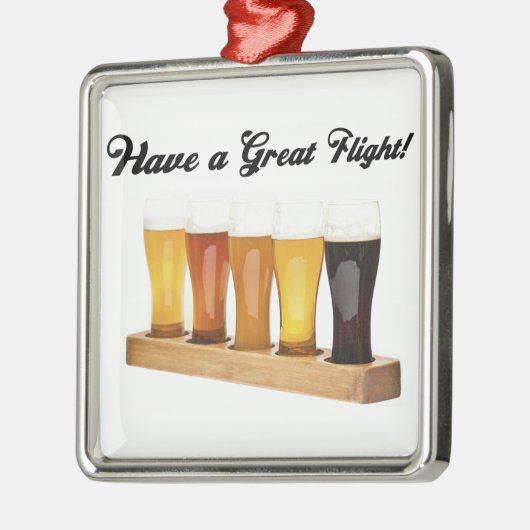 素晴らしい飛行を持って下さい メタルオーナメント (左)