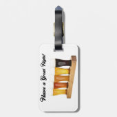 素晴らしい飛行を持って下さい ラゲッジタグ (裏面縦)