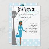 素晴らしい飛行付き添い人 招待状 (正面/裏面)