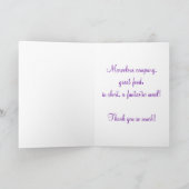 素晴らしい食事をありがとう サンキューカード (内部)