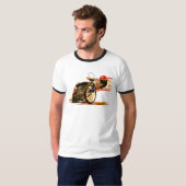 素晴らしい高速自動車道路のオートバイの衣類 Tシャツ (正面フル)