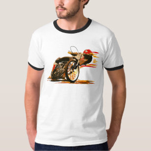 素晴らしい高速自動車道路のオートバイの衣類 Tシャツ
