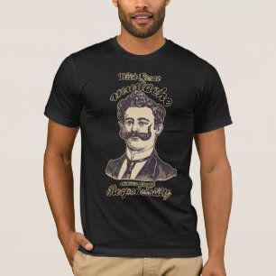 素晴らしい髭によって、素晴らしい責任を来ます Tシャツ
