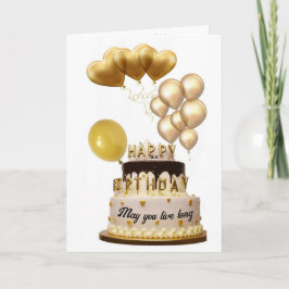 素晴らしい魔法の誕生日カード カード