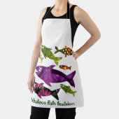 素晴らしい魚のファッション エプロン (インサイチュ)