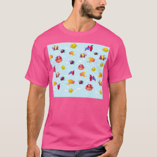 素晴らしい魚の壁紙 Tシャツ