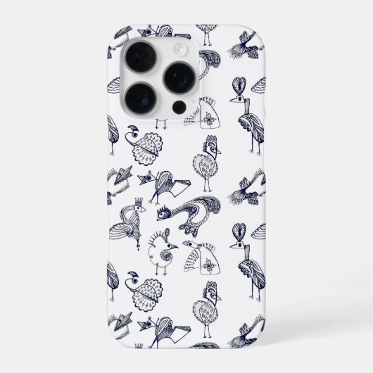 素晴らしい鳥 iPhoneケース (裏面)
