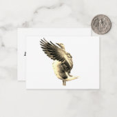 素晴らしい鵞鳥 ノートカード (正面/裏面インサイチュ)