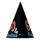 素晴らしい黒い誕生日パーティー パーティーハット (左)