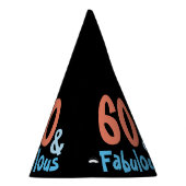 素晴らしい黒い誕生日パーティー パーティーハット (右)