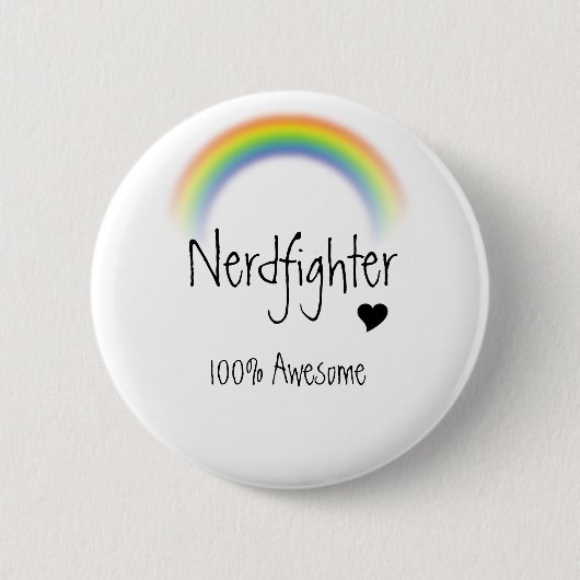 素晴らしい100%年 缶バッジ (正面)