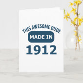 素晴らしい102歳の誕生日 カード (黄色い花)