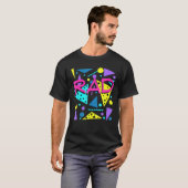 素晴らしい1980年代ヴィンテージ80年代の衣装パーティー Tシャツ (正面フル)