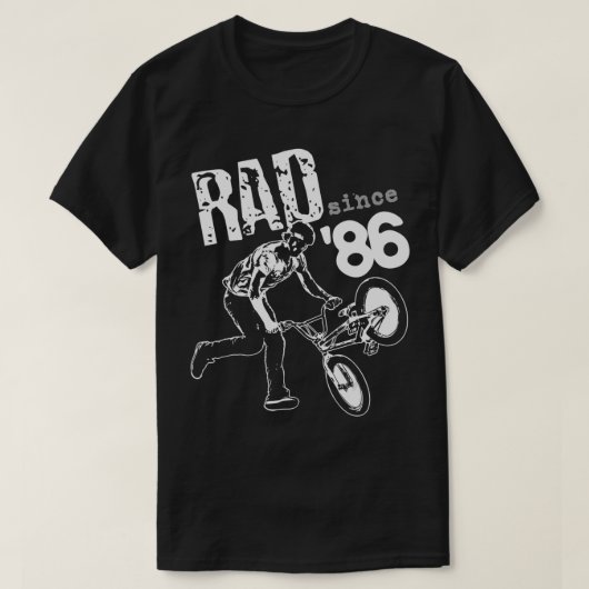素晴らしい1986 BMX以降 Tシャツ (デザイン正面)