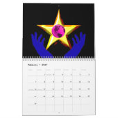 素晴らしい2023!!! カレンダー (2月 2027)