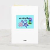 素晴らしい25周年を迎え、おめでとうございます カード (裏面)