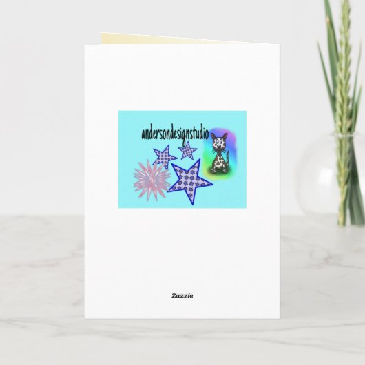 素晴らしい25周年を迎え、おめでとうございます カード (裏面)