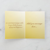 素晴らしい25周年を迎え、おめでとうございます カード (内部)