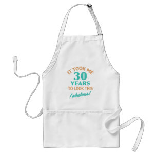 素晴らしい30歳の誕生日 スタンダードエプロン